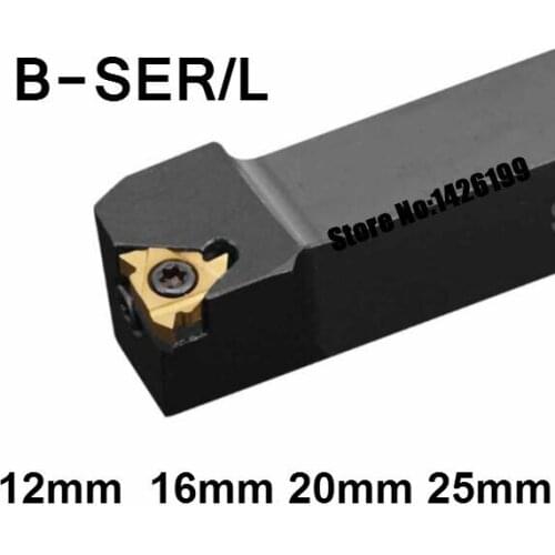 1PCS B-SER1212H16 B-SER1616H16 B-SER2020K16 B-SER/L2525M16 B-SEL1212H16 B-SEL1616H16 B-SEL2020K16 CNC Thread Turning Tool Holder