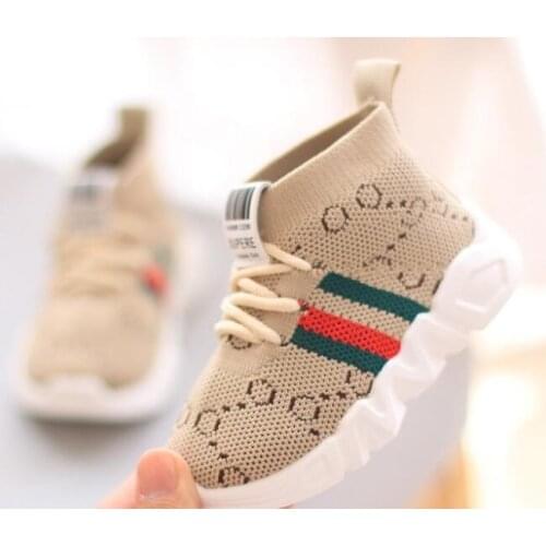 Kid Baby First Walkers Shoes 2021 Spring Infant Toddler Shoes Girls Boy Casual Mesh Shoes Soft Bottom Comfortable Non-slip Shoes