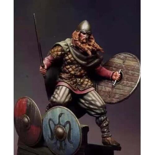 75MM resin soldier ancient warrior ancient battlefield GK figure unassembled, unpainted