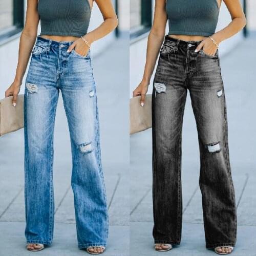 KUKAKEY Womens Ripped Jeans