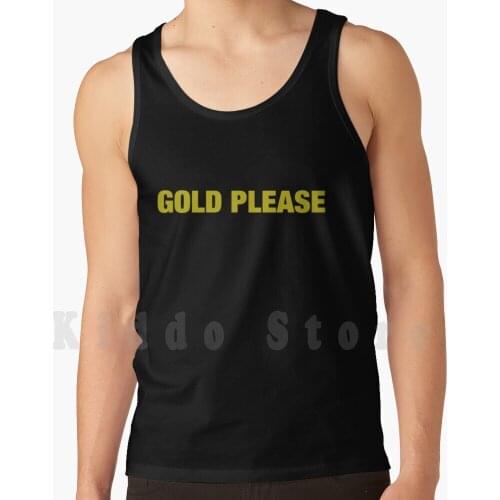 Gold Please tank tops vest 100% Cotton Age Of Empires Gaming Wololo Aoe Classic Game Steam Age Age Of Empires 2