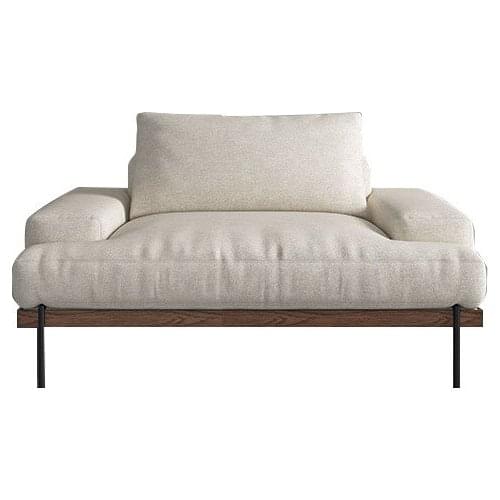 Nordic down sofa fabric sofa modern minimalist three-layer latex sofa small apartment living room sofa#CE-8820