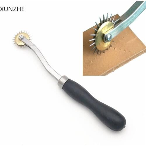 New High Quality Copper Head Scribing Wheel DIY Handmade Leather Mark Scraper Paper Cloth Cutting Tools For Sewing Supplies