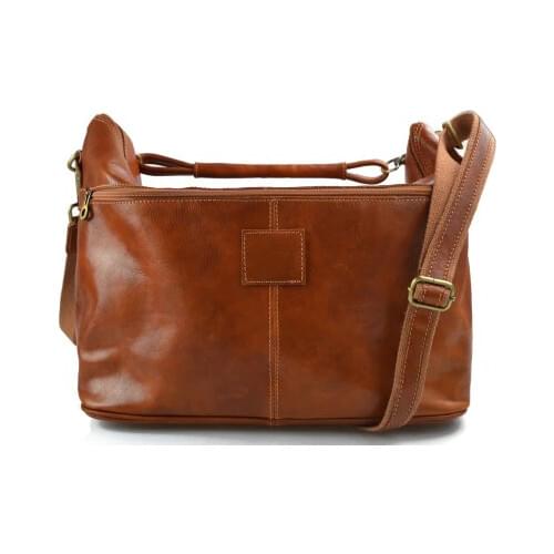 Duffle bag men women leather honey travel bag luggage leather carry on bag