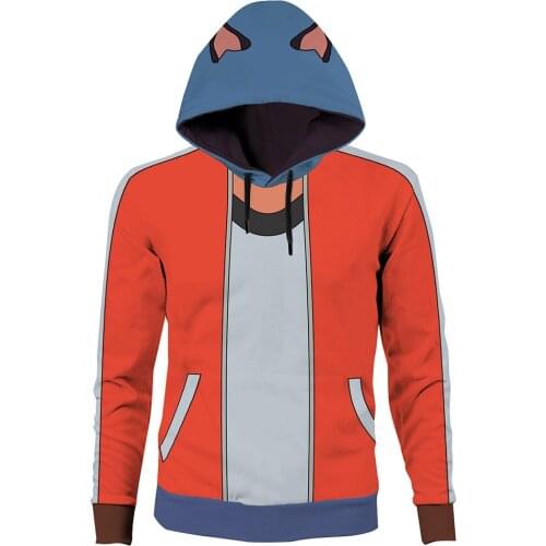 BRAND NEW ANIMAL BNA Kagemori Michiru Cosplay Hoodie Men Women Printed Hoodie Tops Adult Hooded Sweatshirt Pullover