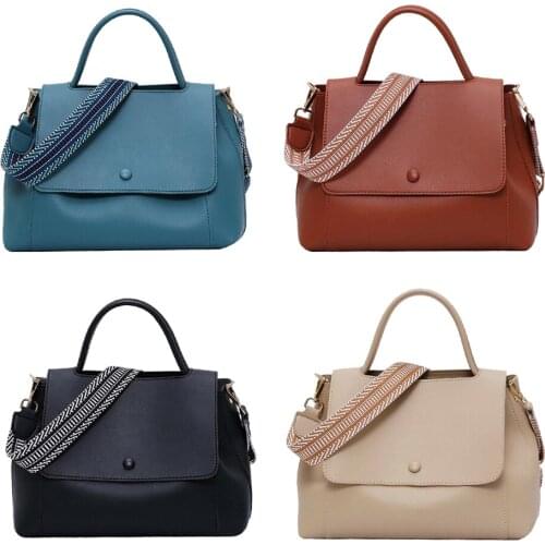 Ladies PU Leather Womens Crossbody Bag Handbag Shoulder Bag Cross Body Bag