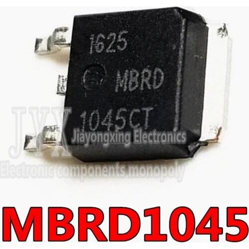10PCS/LOT MBRD1045 MBRD1045T4G MBRD1045CT B1045G TO-252 New original spot hot sale