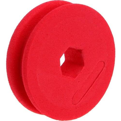 8/16Pcs Foam Winding Board Fishing Line Shaft Bobbin Spools Tackle Box Red Lines RXBC