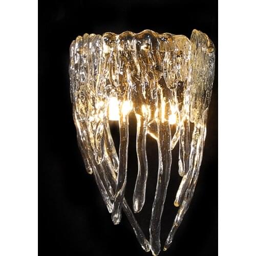 Art Design Glass Wall Lights Modern Bedside Lamp AC110V 220v Luxury Hallway Lighting Fixtures