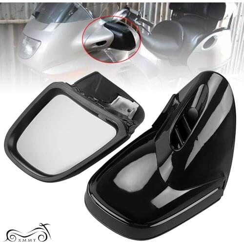 Gloss Black Motorcycle Rearview Side Mirrors For BMW K1200 LT K1200M 1999-2008 Retroviseur Moto
