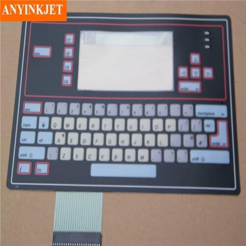 For Willett keyboard display 43S keyboard mambranes keypad VB100-043S-101 for Willett 43S 430 460 etc printer black color