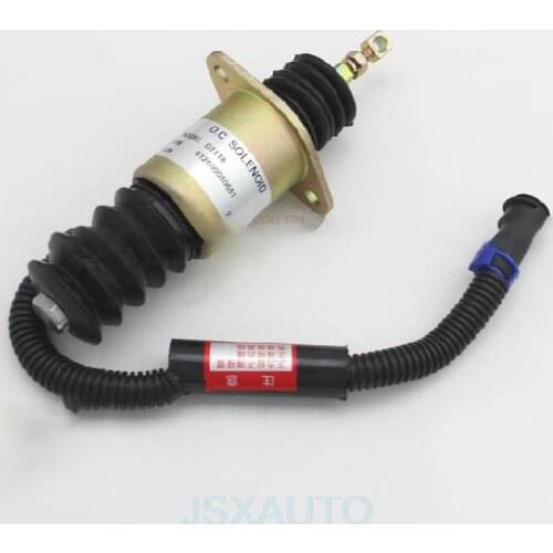 For XCMG dragon / temporary labor loader weichai oil cut off solenoid valve 61260880681 DT118