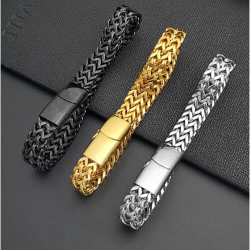 Classic Fashion Bracelet Hip Hop Punk Bracelet Mens Party Jewelry Birthday Gift