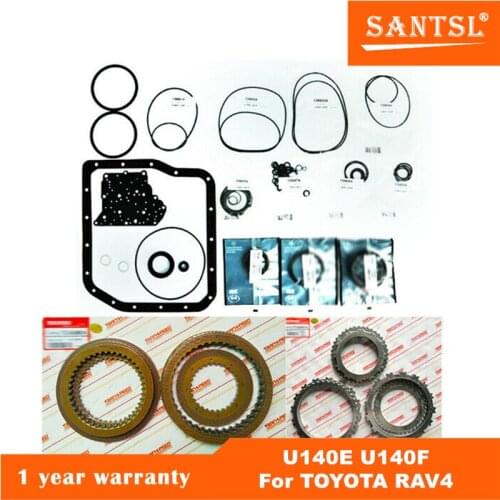 U140E U140F Transmission Master Rebuild Kit Overhaul For TOYOTA RAV4