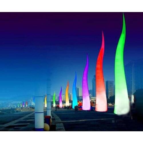 Beautiful Outdoor Giant High Event Inflatable Cone 6m Tall with Free external Air Blower