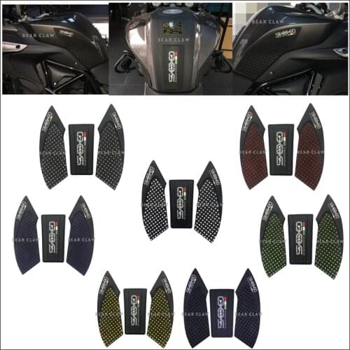 Motorcycle Gas Oil Fuel Tank Pad Protector Decal Sticker For Benelli TRK502 TRK 502 502X
