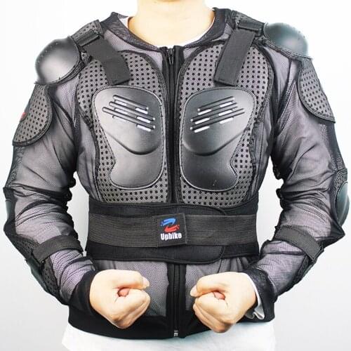 New Motorcycle Armor Jacket Motocross Chest Elbow Back Shoulder Protector Protection Cloth Full Body Protective Jackets
