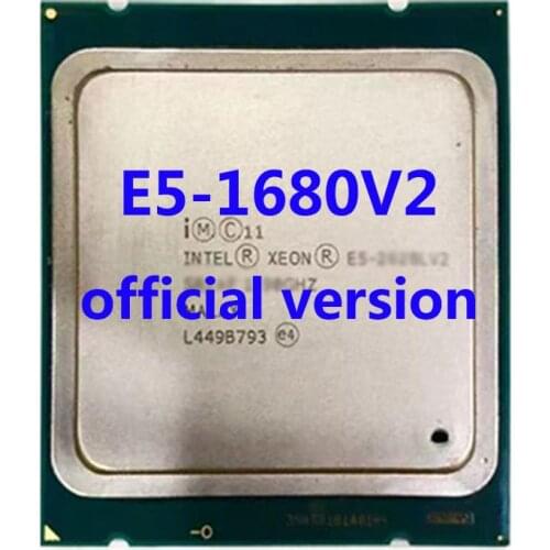 E5-1680V2 Official Verasion Intel Xeon CPU Processor 2.50Ghz 10-Core 16M TPD 130W FCLGA2011 For X79 Motherboard