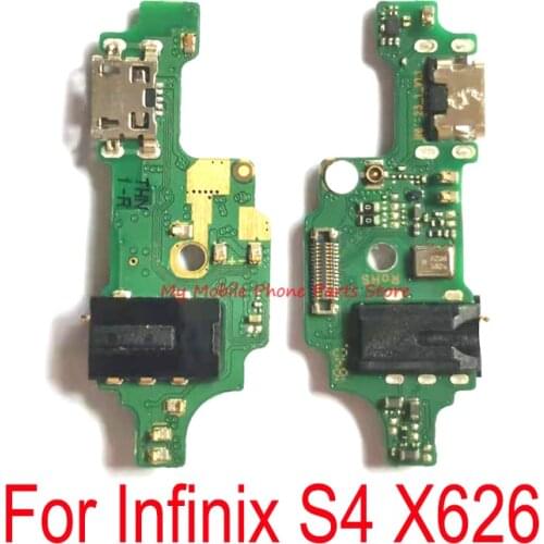 Original USB Charging Port Dock Connector Board Flex Cable For Infinix S4 X626 Charge Charger Port Replacement Repair Parts