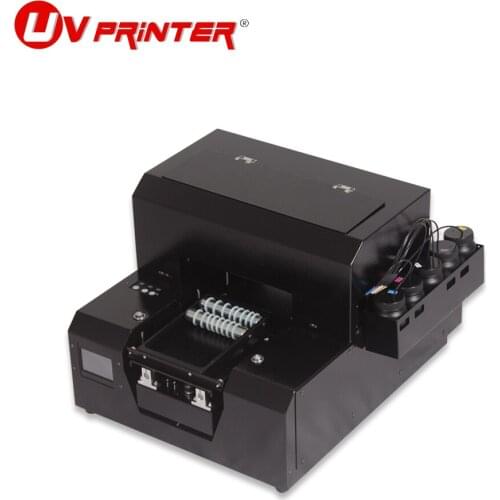 A4 L800 print head inkjet UV printer automatic digital flat cylindrical mobile phone shell PVC card printing machine 6 colors