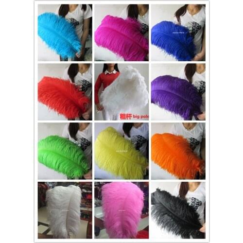 10 PCS natural blue ostrich feather 70-75 cm / 28 to 30 inches feathers ostrich plume wedding decoration free shipping