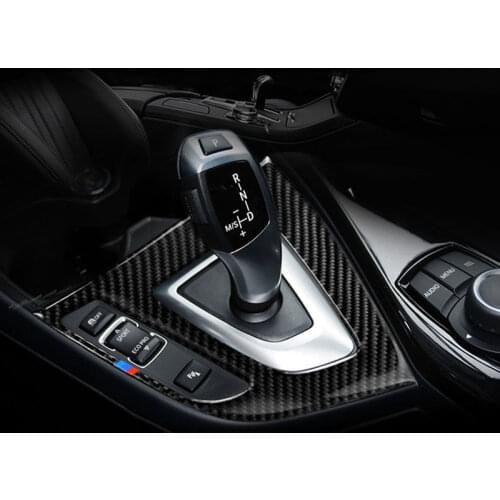 It Is Suitable For BMW New Series 1, Series 2 F20 F21 (2012-2015) Special Carbon Fiber Gear Panel