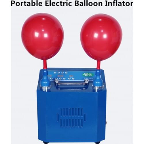 Portable Electric Balloon Inflator Blower Double-layer ball magic strip balloon timing quantitative Electric Balloon Air Pump