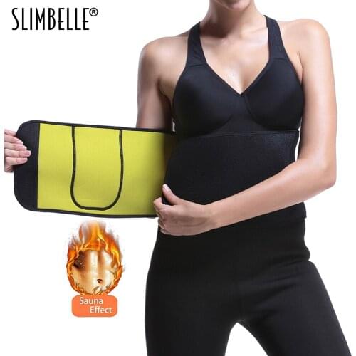 Sweat Sauna Belt With Pocket Waist Trainer Corset for Weight Loss Tummy Control Workout Body Shaper Waist Cinchers
