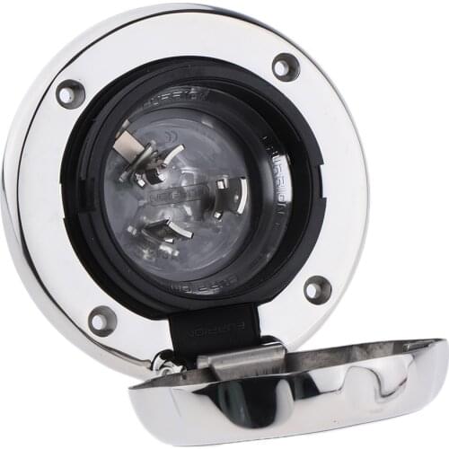 16AMP 3PIN INDUSTRIAL PLUGS Marine Shore Power Socket Stainless Steel