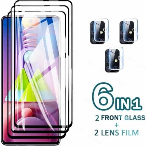 Camera Glass For Samsung M51 Glass Screen Protector For Samsung Galaxy M51 Protective Glass Sumsung M 51 2020 SM-M515F/DSN Film