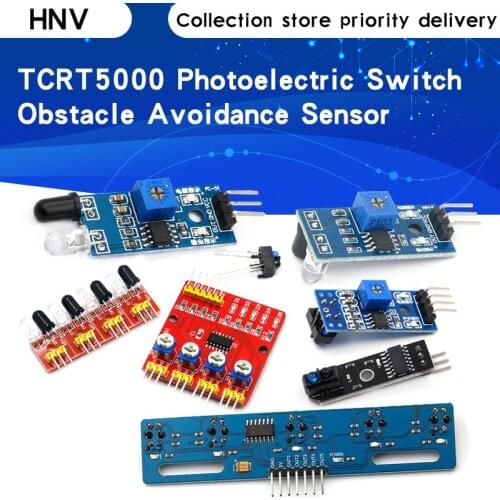 TCRT5000 Infrared Reflective IR Photoelectric Switch Barrier Line Track Sensor Module blue