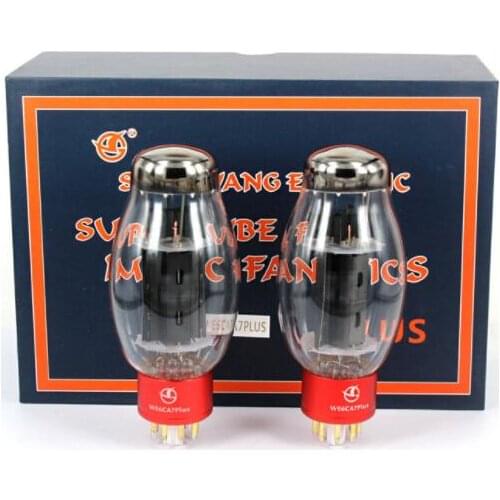 SHUGUANG WE6CA7 PLUS Vacuum Tube Replace 6CA7 EL34 6L6 KT88 6P3P For Vintage Hifi Tube Audio AMP DIY Upgrade 1 Matched Pair