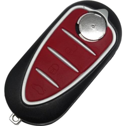 XRSHKEY 3 Buttons Remote Car Key Shell Case Fit for Alfa / Romeo/ Mito / 159 GTA