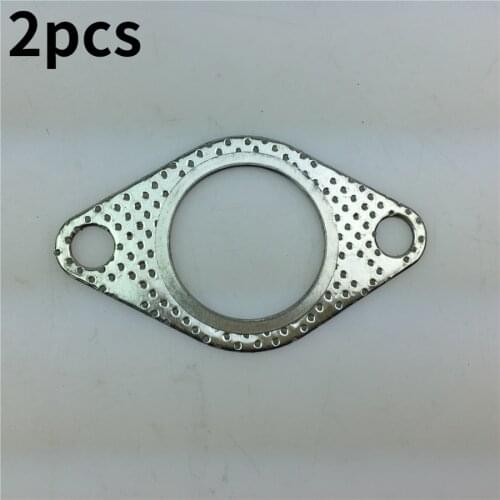 2 pcs for The Chery QQ Car Muffler Interface Pad Chery QQ372 0.8 Displacement Exhaust Pipe Gasket
