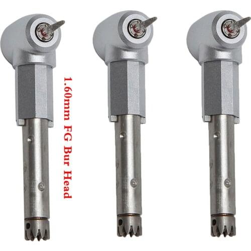 3PCS*Dental High Speed FG1.6mm Contra Angle Head for SKYSEA Internal Water Spary Low Speed Handpiece
