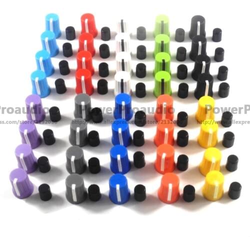 400pcs Rotary Knob NI For Traktor Kontrol Z1 Z2 S2 S4 S5 S8 DJ Controller Mixer colorful item you can chose any color