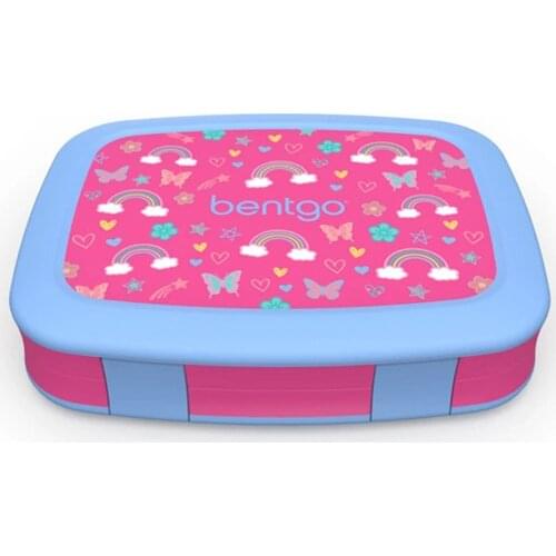 660ml Lunch Box BPA Free Children Picinic Food Container Leak-Proof Sealed Bento Box Cartoon Camping Lunch Box For Kids Ages 3-7