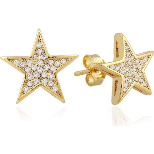 Fashion House Wife Women's Gold Earrings