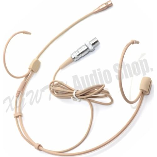 Headset Microphone For MiPro Wireeless Headworn Mic TA4F Lock