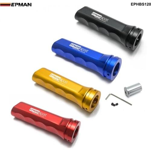 RACING Universal Auto Car Aluminum Hand Brake Sleeve Handbrake Handle Hand Protector Cover EPHBS120-AF