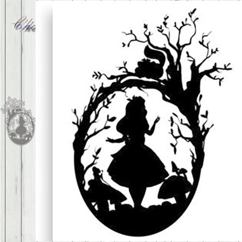 Metal Cutting Dies Tree Beauties Background Scrapbooking Paper Craft Punch Knife Embossing Art Cutter Dies