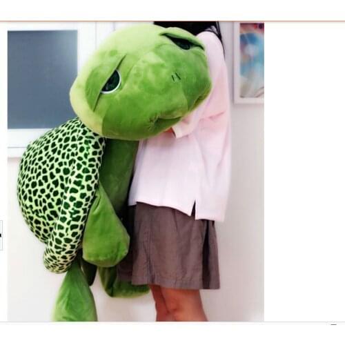 Stuffed plush toy big eyes turtle , tortoise soft toy hugging pillow,birthday gift b4883