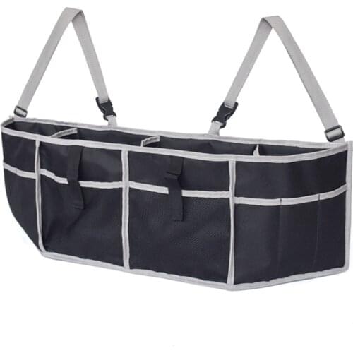 Car Trunk Organizer Hanging Bag Box Backseat Storage Bag Net High Capacity Multi-use Pocket Auto SUV Hatchback Trunk Organizer