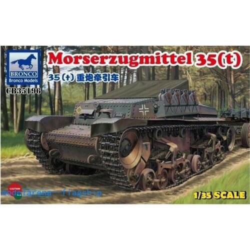 BRONCO CB35196 1/35 Morserzugmittel 35(t) Plastic Model Building Kit