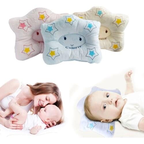 2019 Baby Pillow Newborn Cute Cotton baby Room Decoration Pillow Neck Protection Baby Cloud Crown Pillow Photography Props