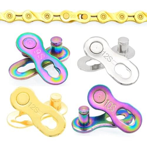 Bicycle Chain Connector Lock Quick Link Road Bike Buckle Joint Magic Buckle MTB Accessories Cycling Parts 6/7/8/9/10/11/12 Speed