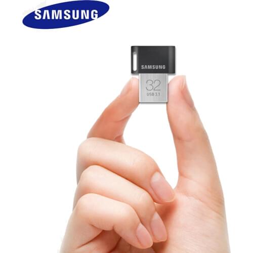 SAMSUNG USB 3.1 Flash Drive FIT Plus 32GB Pendrive Micro usb Pen Drive Flash Memory Stick For PC Notebook car audio system