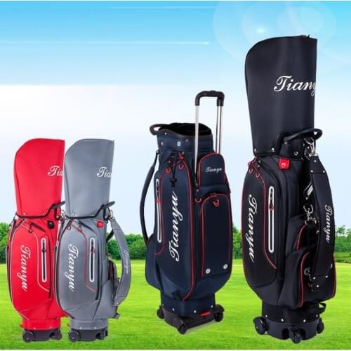 Golf Standard Ball Bag Men And Women Multi-Functional Waterproof Golf Air Bag With Tug Lock Hard Shell Ball Bag D9113