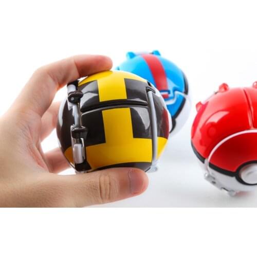 TAKARA TOMY Pokemon Burst Ball Reversible Deformation Explosive Ball Elf Ball Egg Pokemon Anime Peripheral Model Childrens Toys