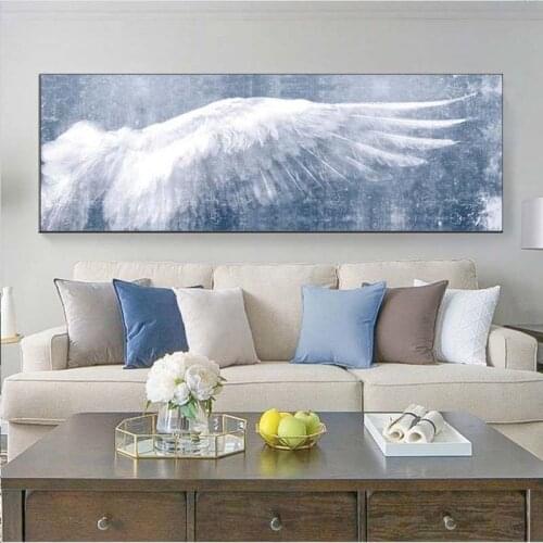 Angel Wings Vintage Wall Posters And Prints Black And White Wall Art Canvas Paintings Wings Pop Art Wall Picture For Living Room